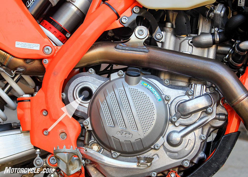 KTM 500 EXC-F 2019 engine