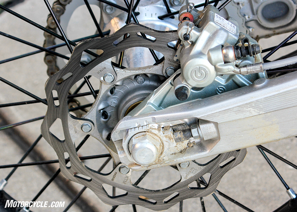 KTM 500 EXC-F 2019 rear brake system