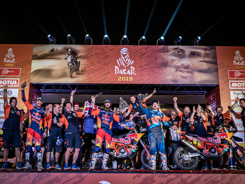Red Bull KTM Rally Factory Racing Team Dakar 2019